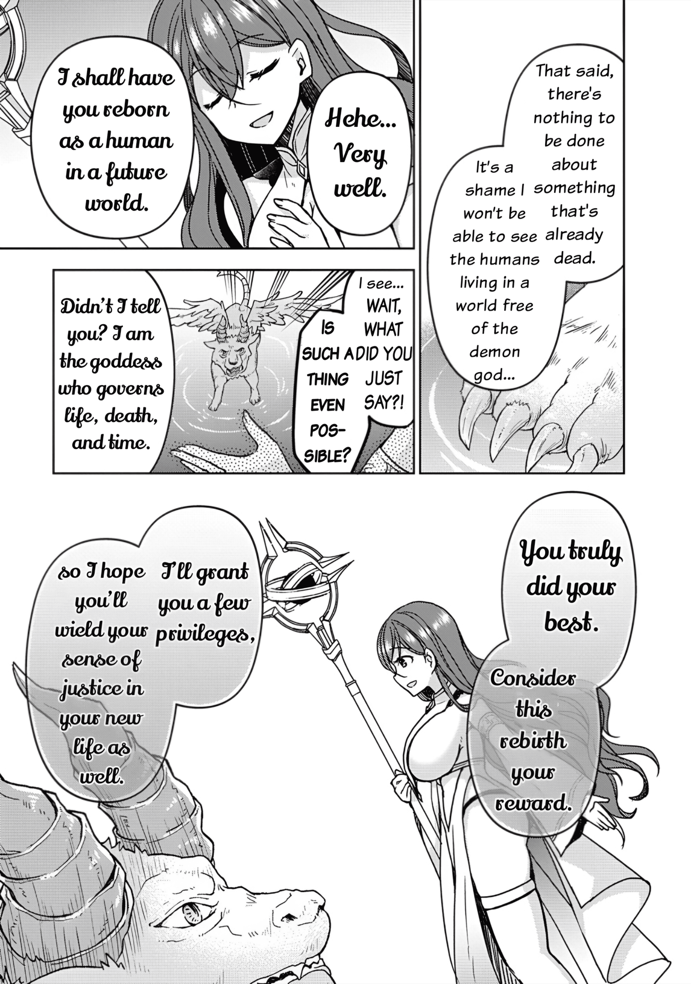 The Sacred Beast Behemoth, Reincarnated As A Human With Ultimate Status, Accidentally Steals The Hero’s Fiancée (The Princess). Chapter 1 - Page 11