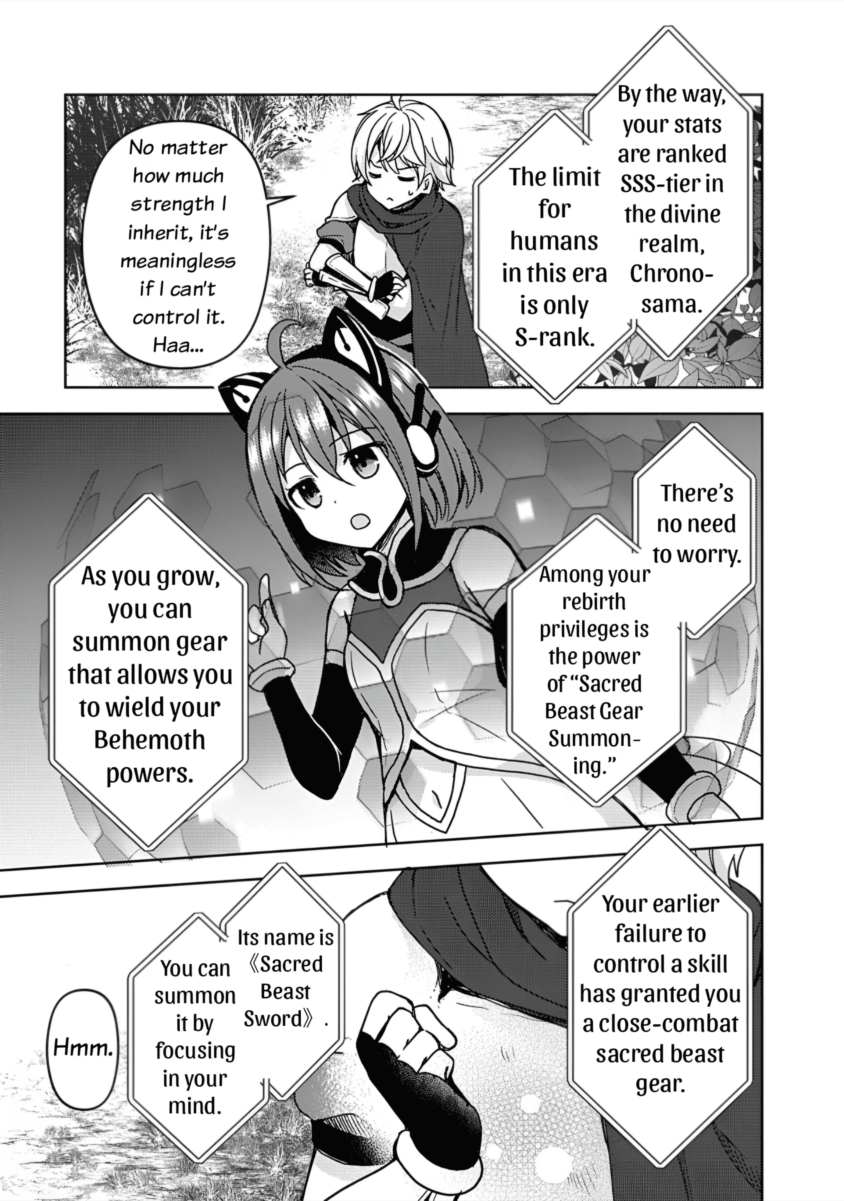 The Sacred Beast Behemoth, Reincarnated As A Human With Ultimate Status, Accidentally Steals The Hero’s Fiancée (The Princess). Chapter 1 - Page 17
