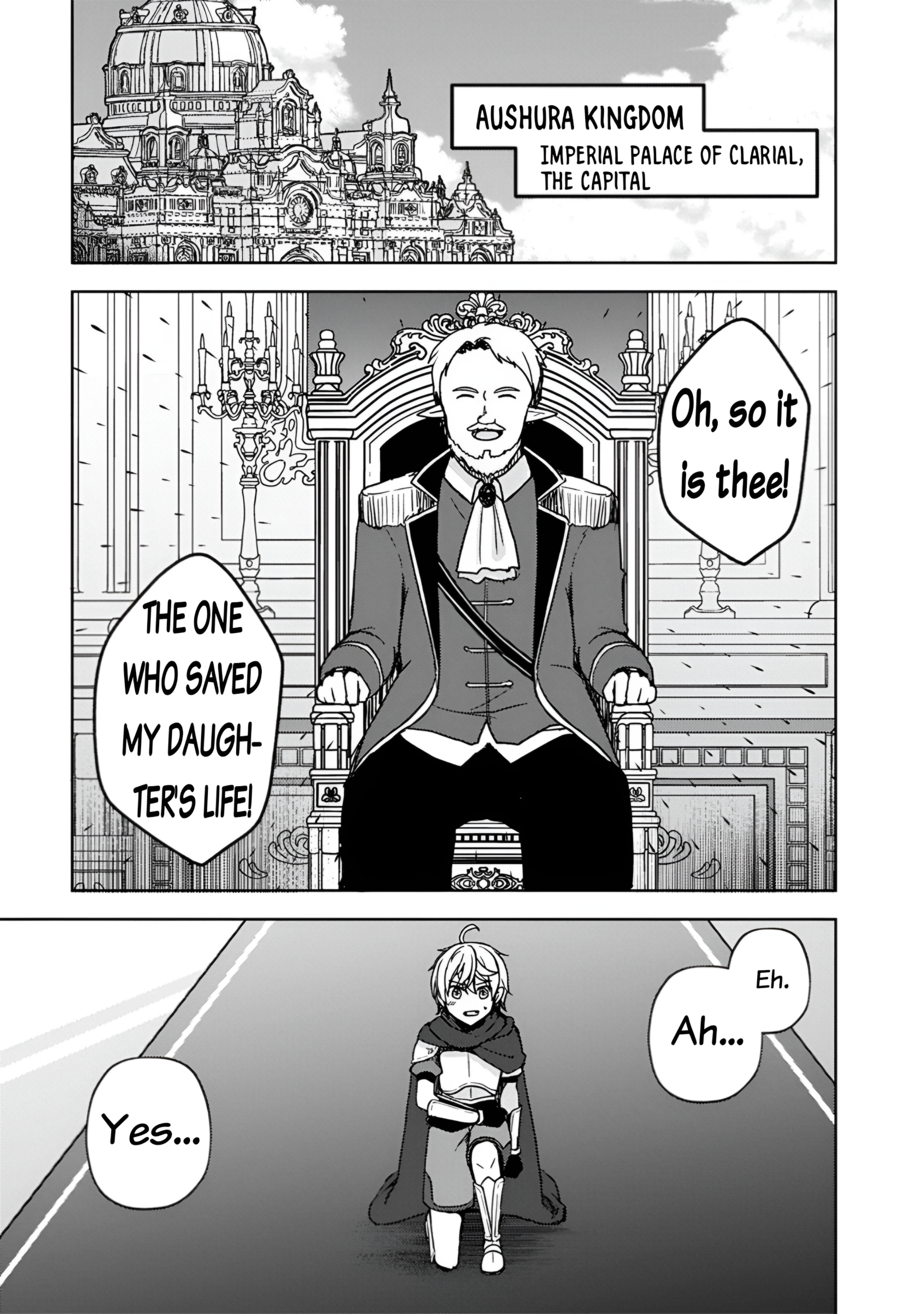 The Sacred Beast Behemoth, Reincarnated As A Human With Ultimate Status, Accidentally Steals The Hero’s Fiancée (The Princess). Chapter 3 - Page 3
