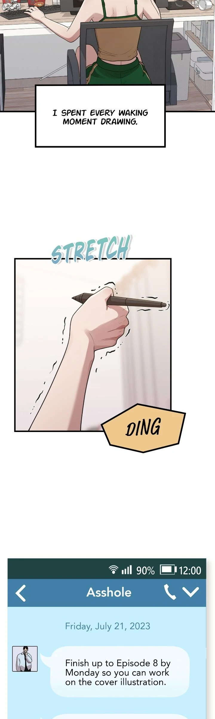 The Sacred Life of a Webtoon Artist Chapter 39 - Page 10