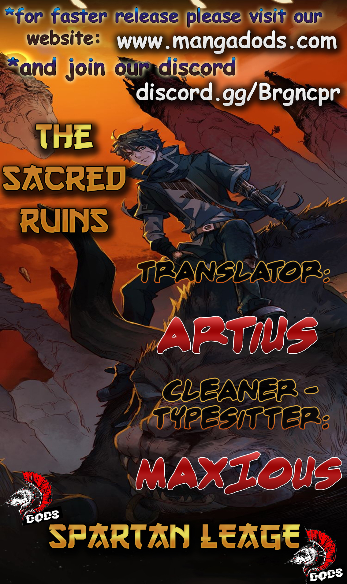 The Sacred Ruins Chapter 2 - Page 0