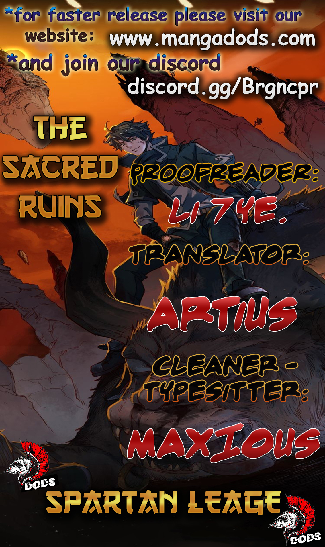 The Sacred Ruins Chapter 7 - Page 0