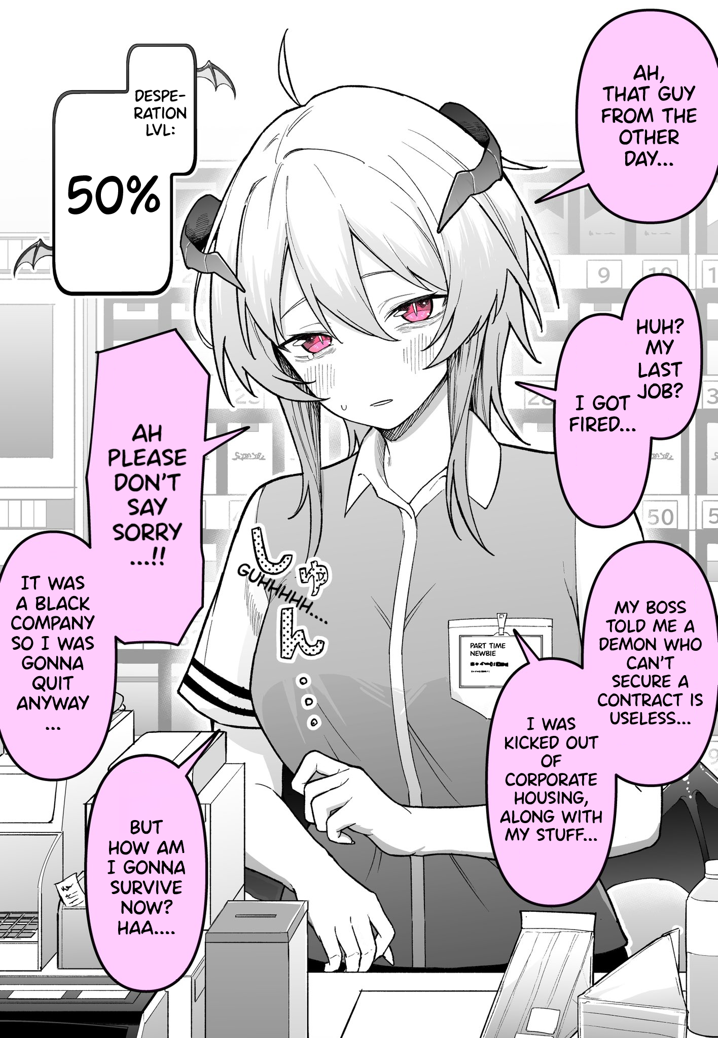 The Sales-Demon Who Gets More and More Desperate Every Time We Meet Chapter 1 - Page 2