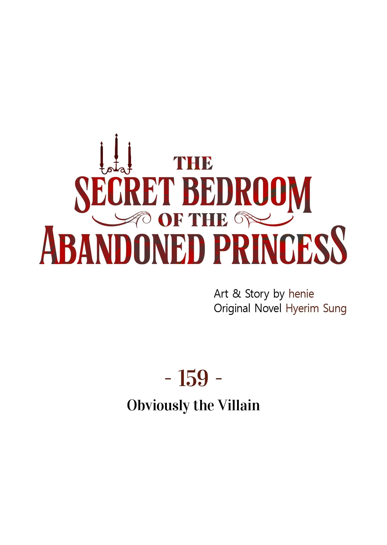 The Secret Bedroom of a Dejected Royal Daughter Chapter 159 - Page 1