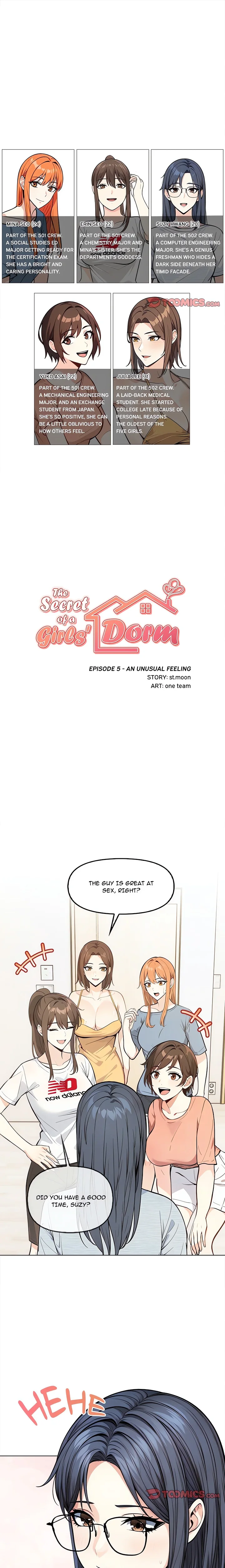 The Secret of a Girls’ Dorm Chapter 5 - Page 1