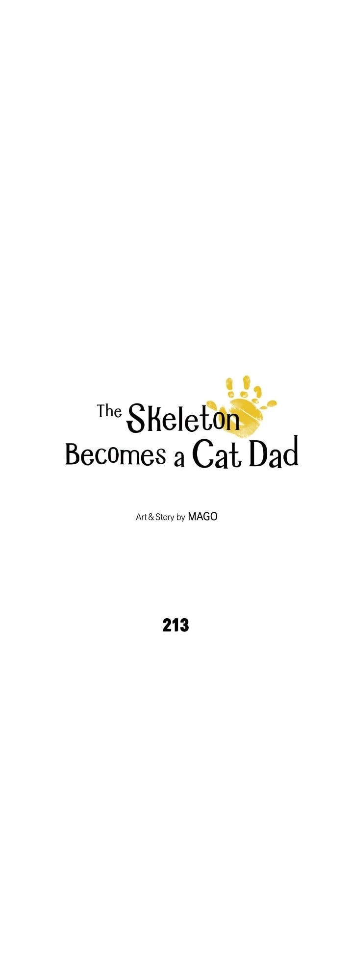 The Skeleton Becomes a Cat Dad Chapter 213 - Page 3