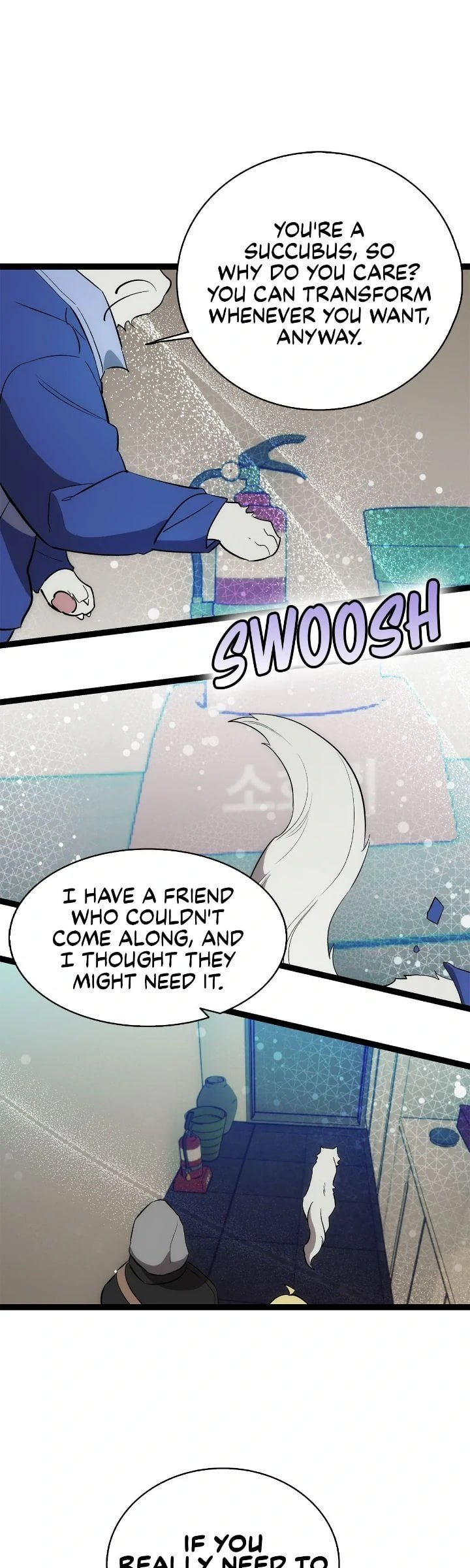 The Skeleton Becomes a Cat Dad Chapter 214 - Page 1