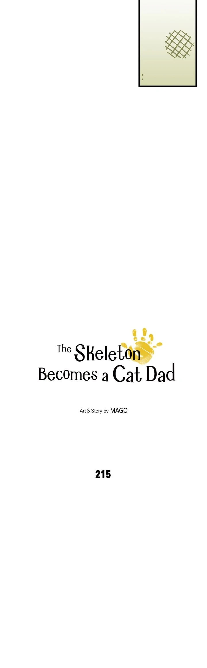 The Skeleton Becomes a Cat Dad Chapter 215 - Page 2