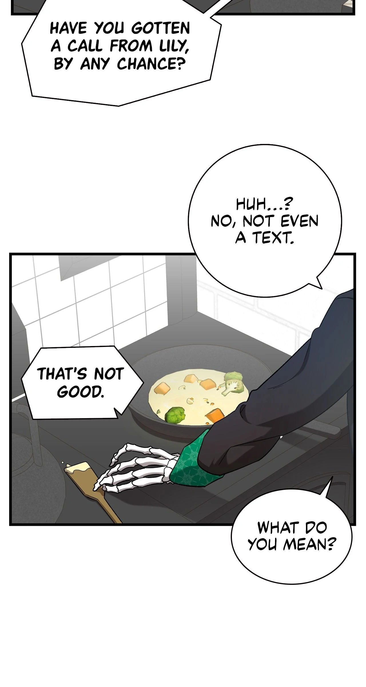 The Skeleton Becomes a Cat Dad Chapter 216 - Page 55