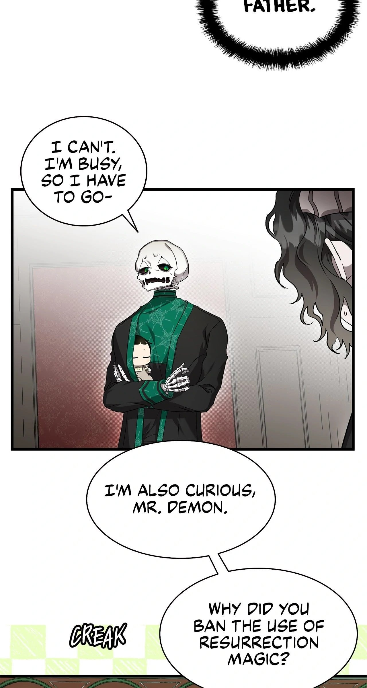 The Skeleton Becomes a Cat Dad Chapter 217 - Page 24
