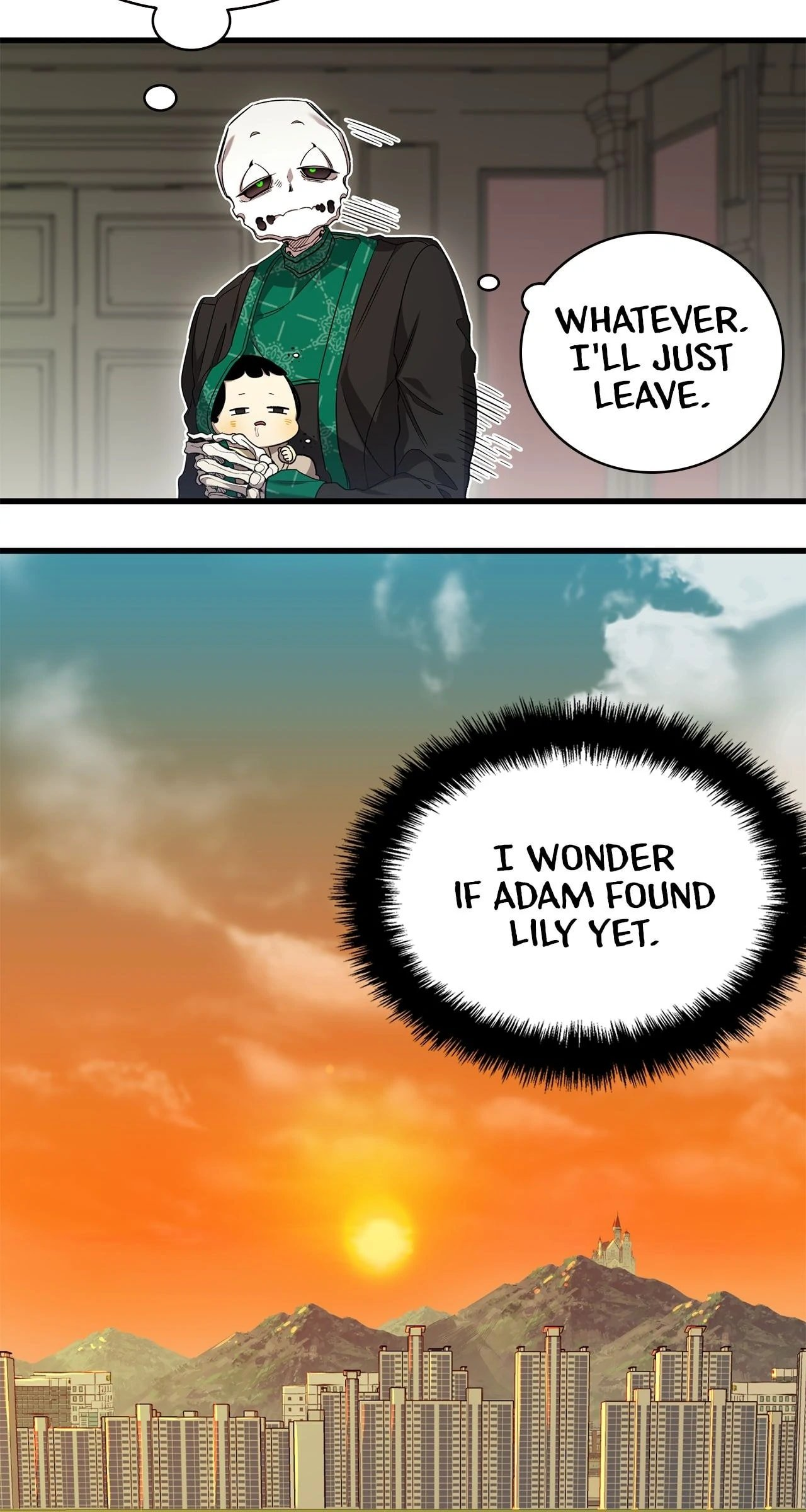 The Skeleton Becomes a Cat Dad Chapter 217 - Page 45