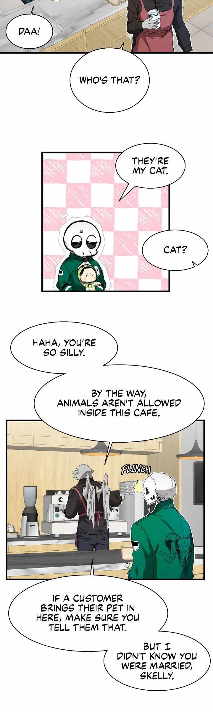 The Skeleton Becomes a Cat Dad Chapter 223 - Page 14