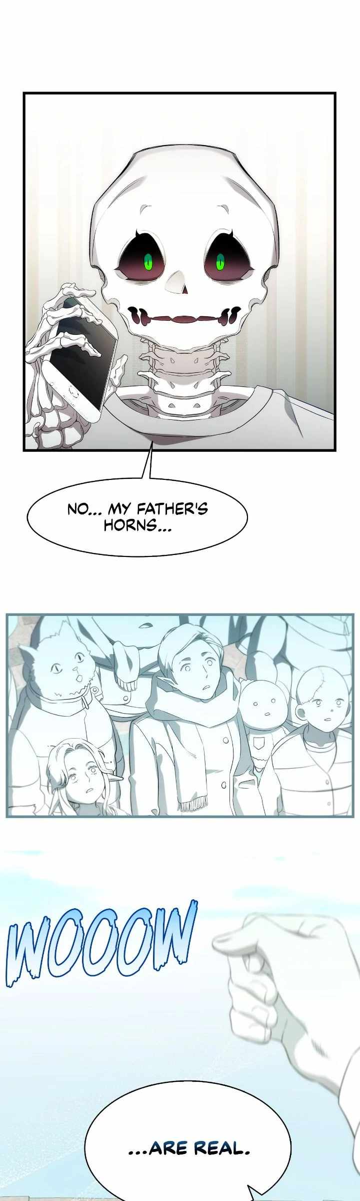 The Skeleton Becomes a Cat Dad Chapter 226 - Page 1