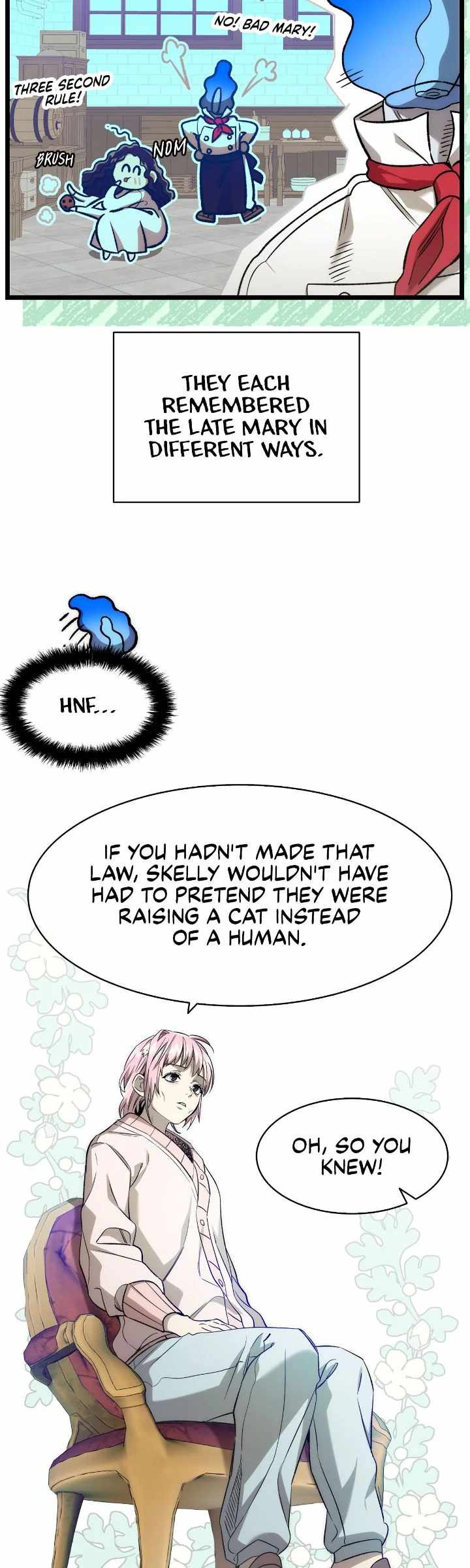 The Skeleton Becomes a Cat Dad Chapter 227 - Page 12