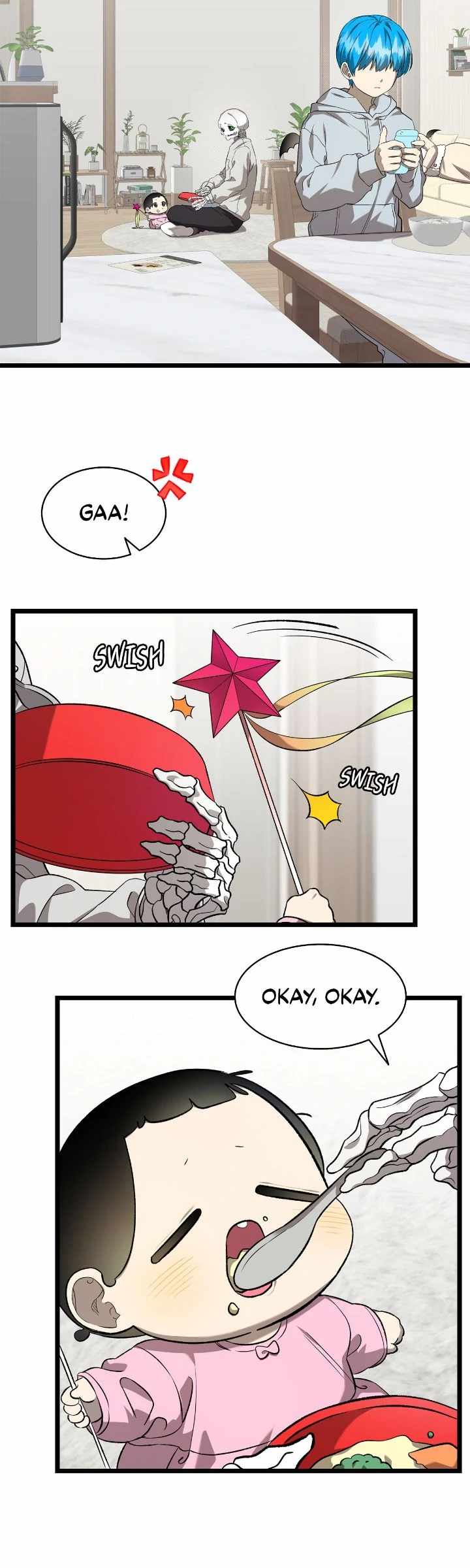 The Skeleton Becomes a Cat Dad Chapter 227 - Page 25