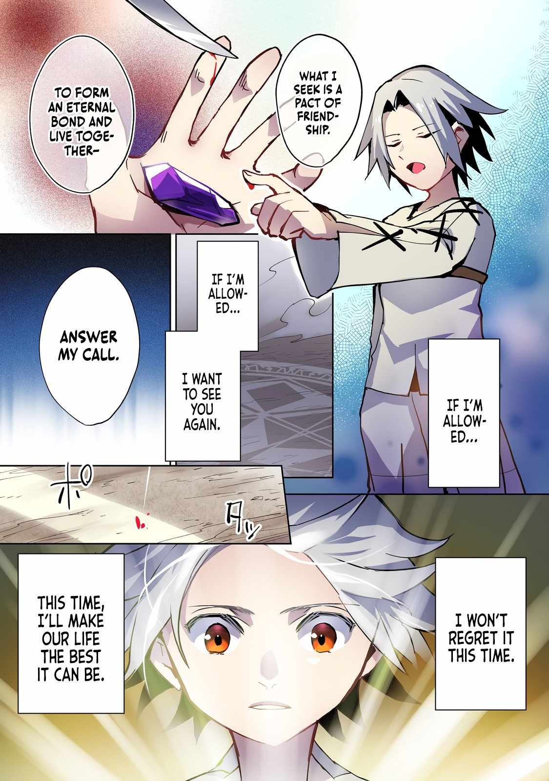 The Slime Has the Potential to Be the Strongest: In My Second Life, I’ll Properly Face My Slime Chapter 1 - Page 1