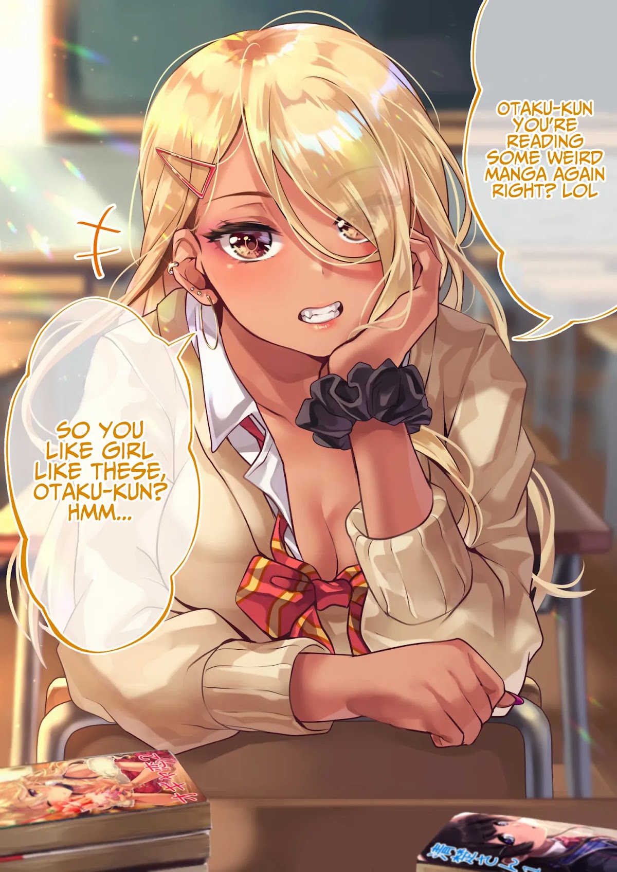 The Story of an Otaku and a Gyaru Falling in Love Chapter 1 - Page 1