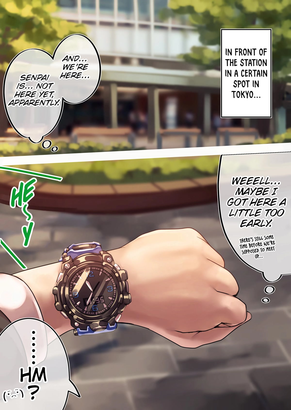 The Story of an Otaku and a Gyaru Falling in Love Chapter 101 - Page 1