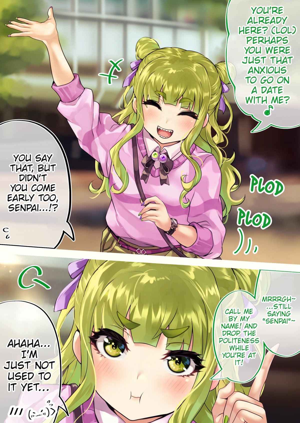The Story of an Otaku and a Gyaru Falling in Love Chapter 101 - Page 2