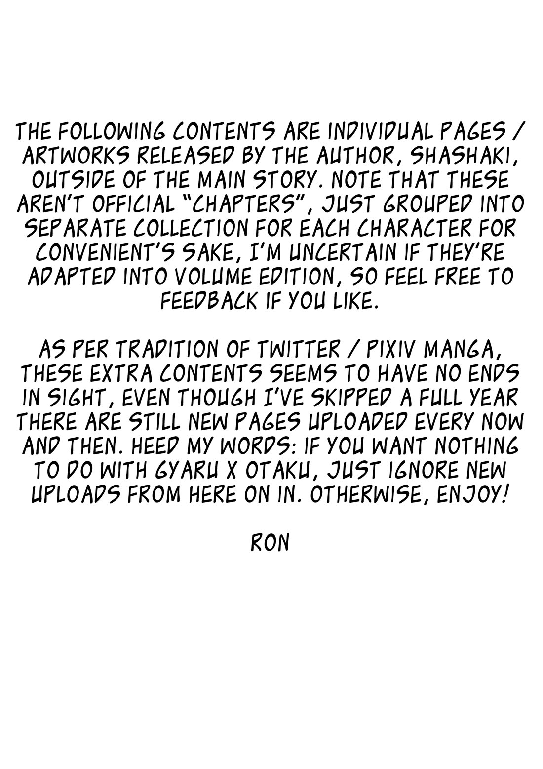 The Story of an Otaku and a Gyaru Falling in Love Chapter 108 - Page 1