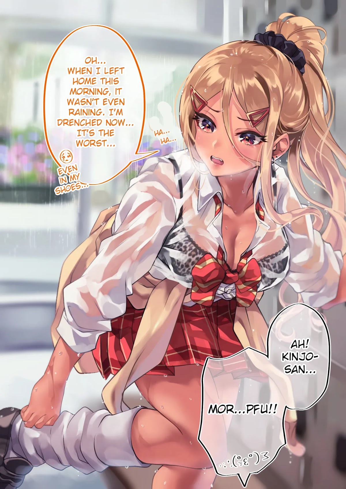 The Story of an Otaku and a Gyaru Falling in Love Chapter 14 - Page 1
