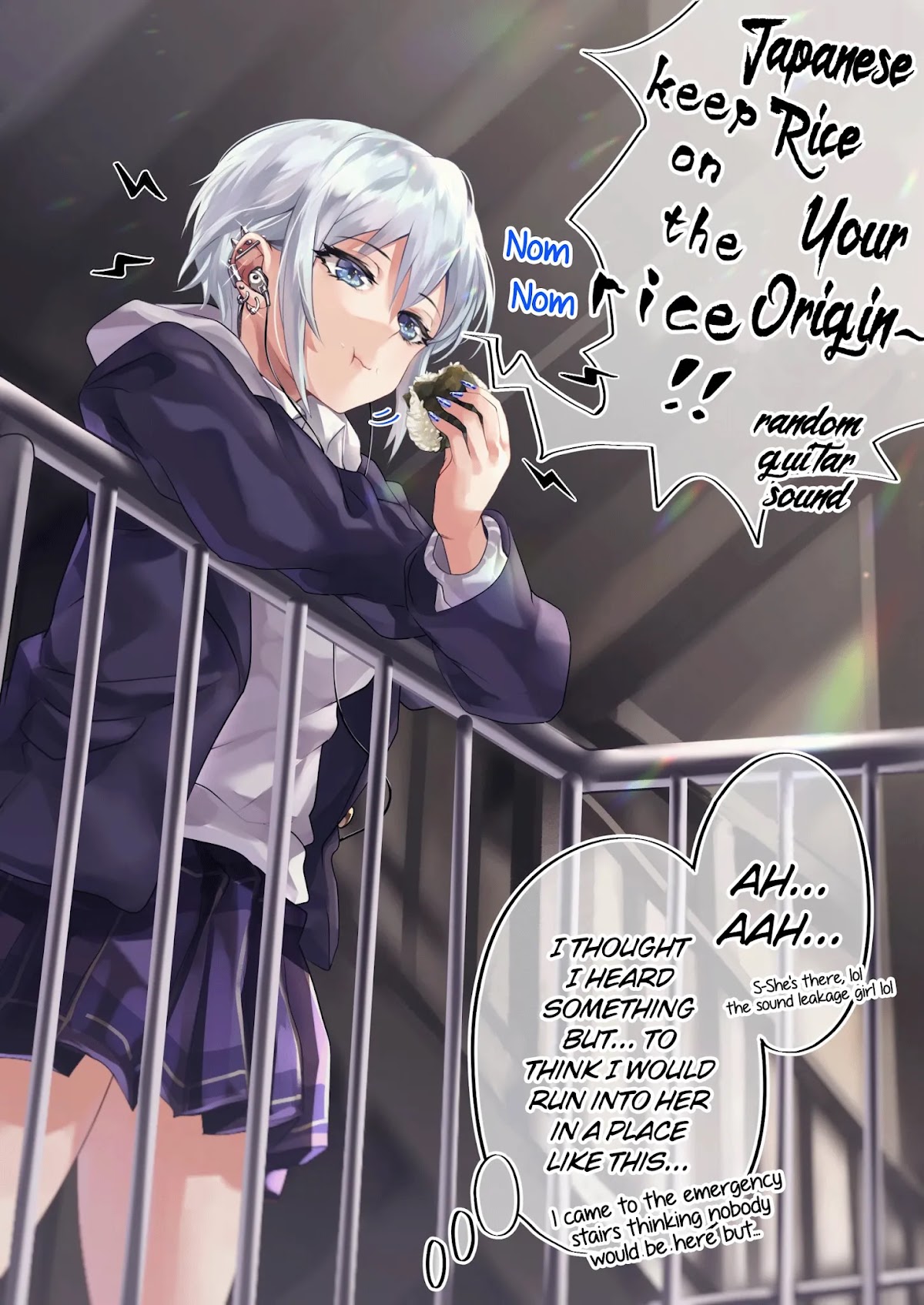 The Story of an Otaku and a Gyaru Falling in Love Chapter 17 - Page 1