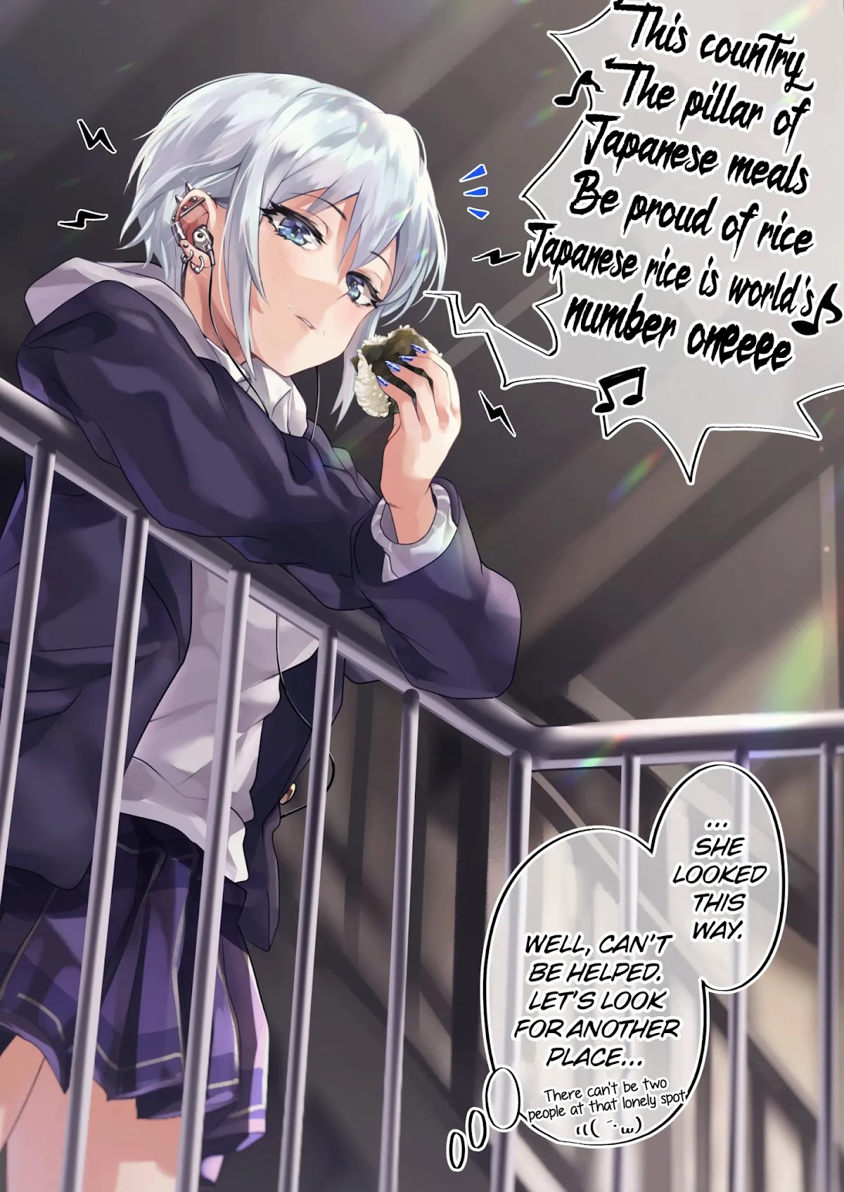 The Story of an Otaku and a Gyaru Falling in Love Chapter 17 - Page 2