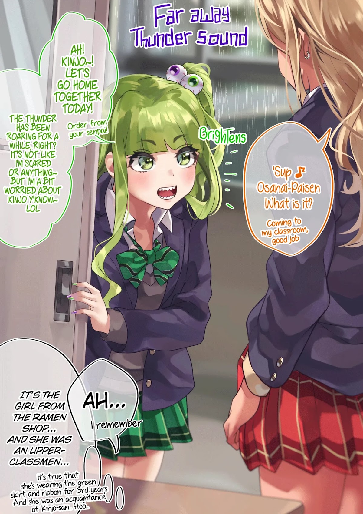 The Story of an Otaku and a Gyaru Falling in Love Chapter 18 - Page 2
