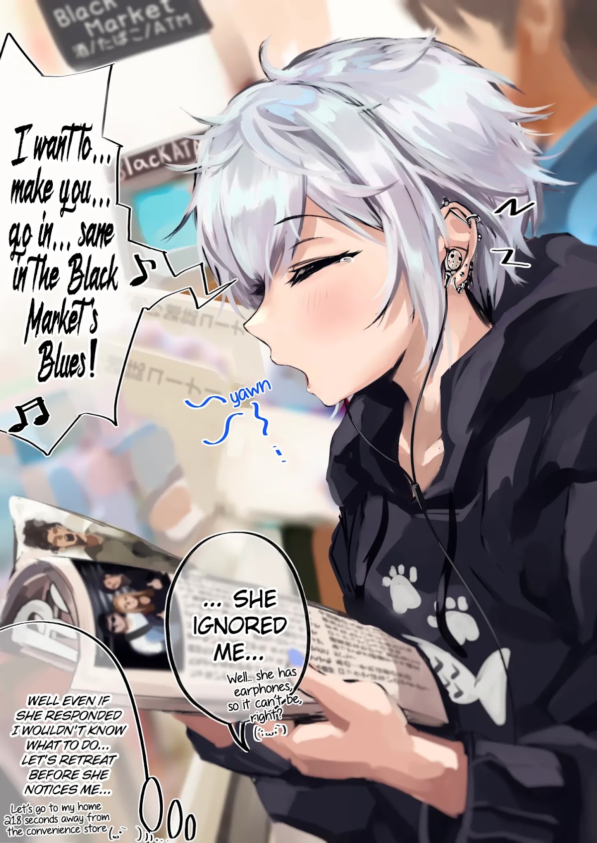 The Story of an Otaku and a Gyaru Falling in Love Chapter 19 - Page 3