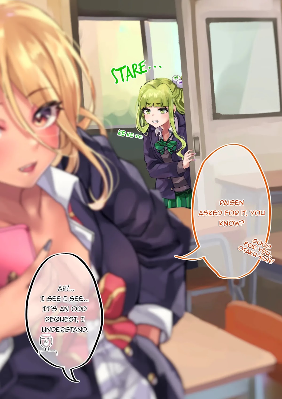 The Story of an Otaku and a Gyaru Falling in Love Chapter 24 - Page 4