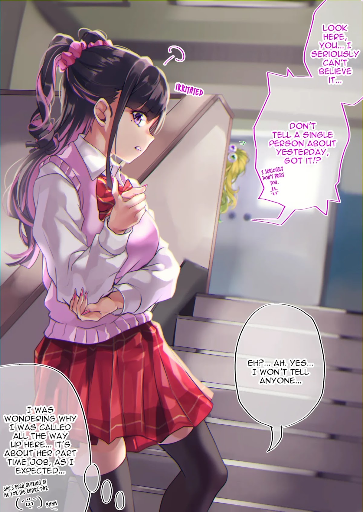 The Story of an Otaku and a Gyaru Falling in Love Chapter 26 - Page 1