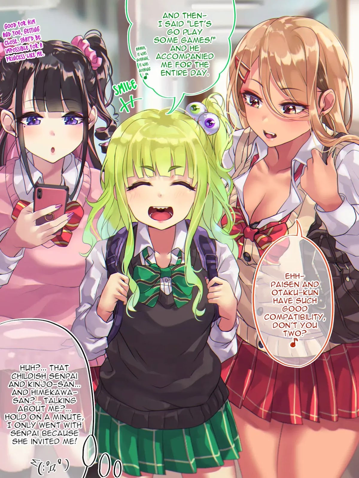 The Story of an Otaku and a Gyaru Falling in Love Chapter 29 - Page 1