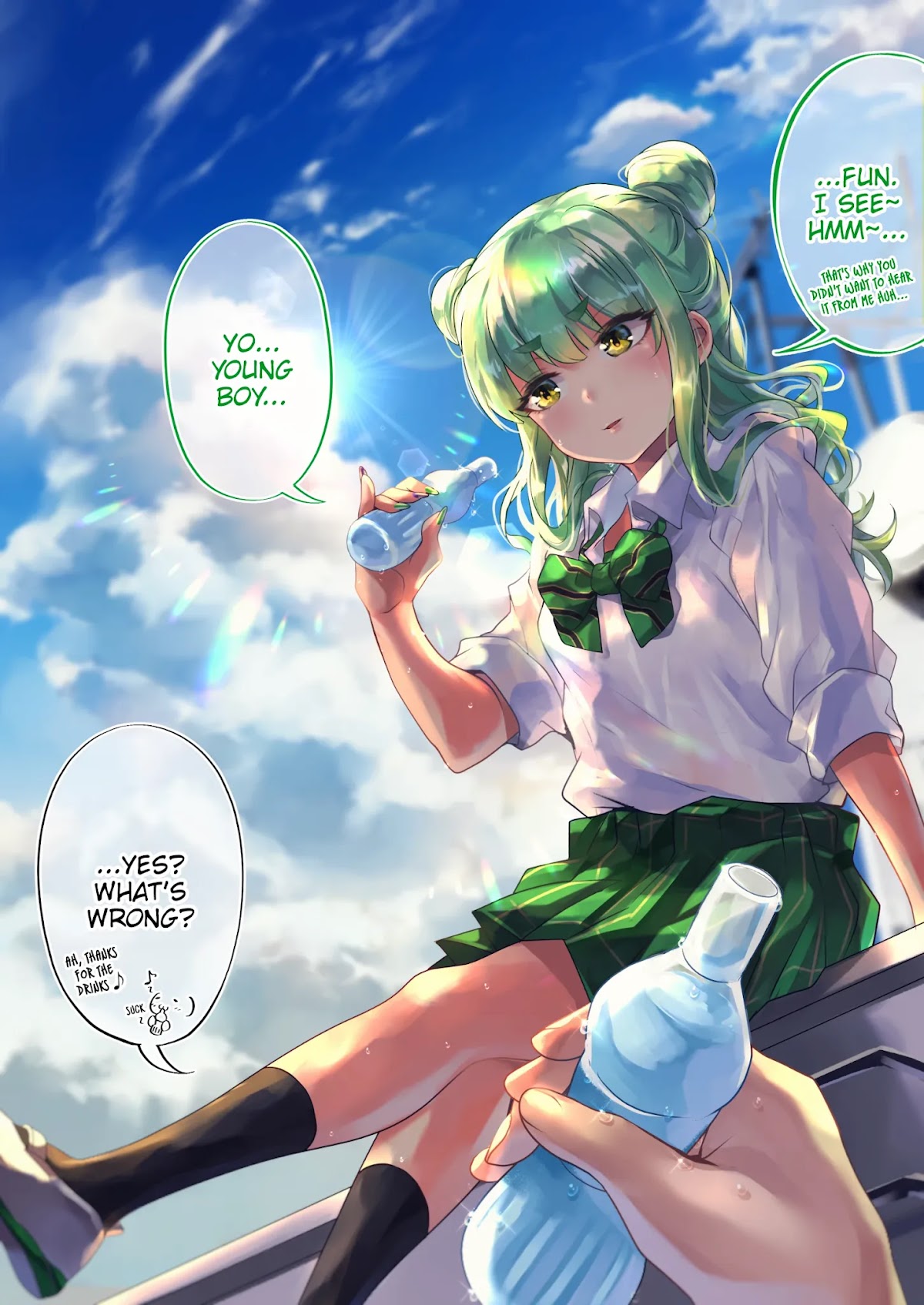 The Story of an Otaku and a Gyaru Falling in Love Chapter 38 - Page 2