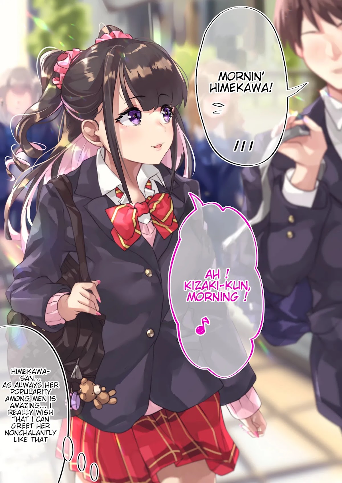 The Story of an Otaku and a Gyaru Falling in Love Chapter 4 - Page 1