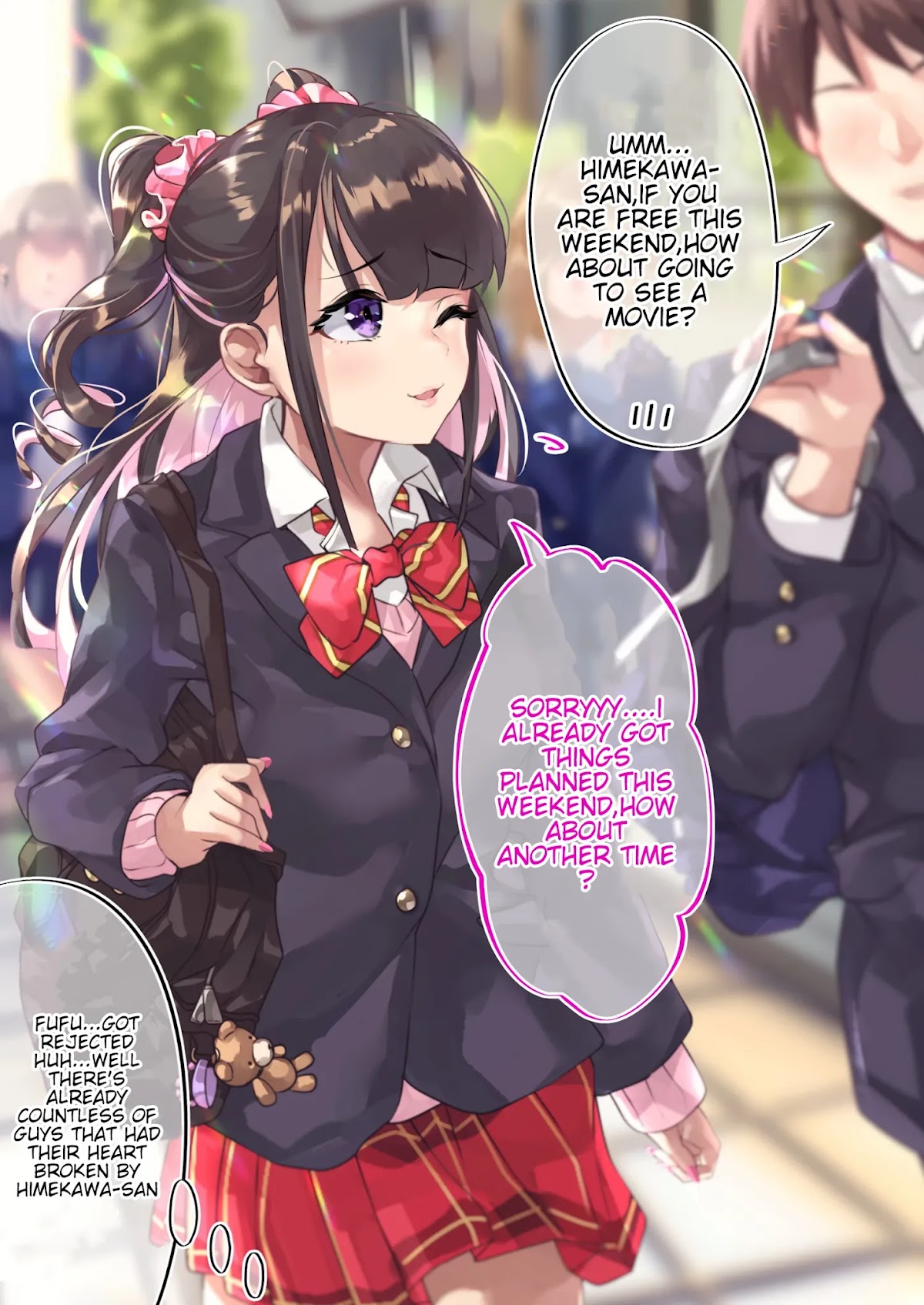The Story of an Otaku and a Gyaru Falling in Love Chapter 4 - Page 2