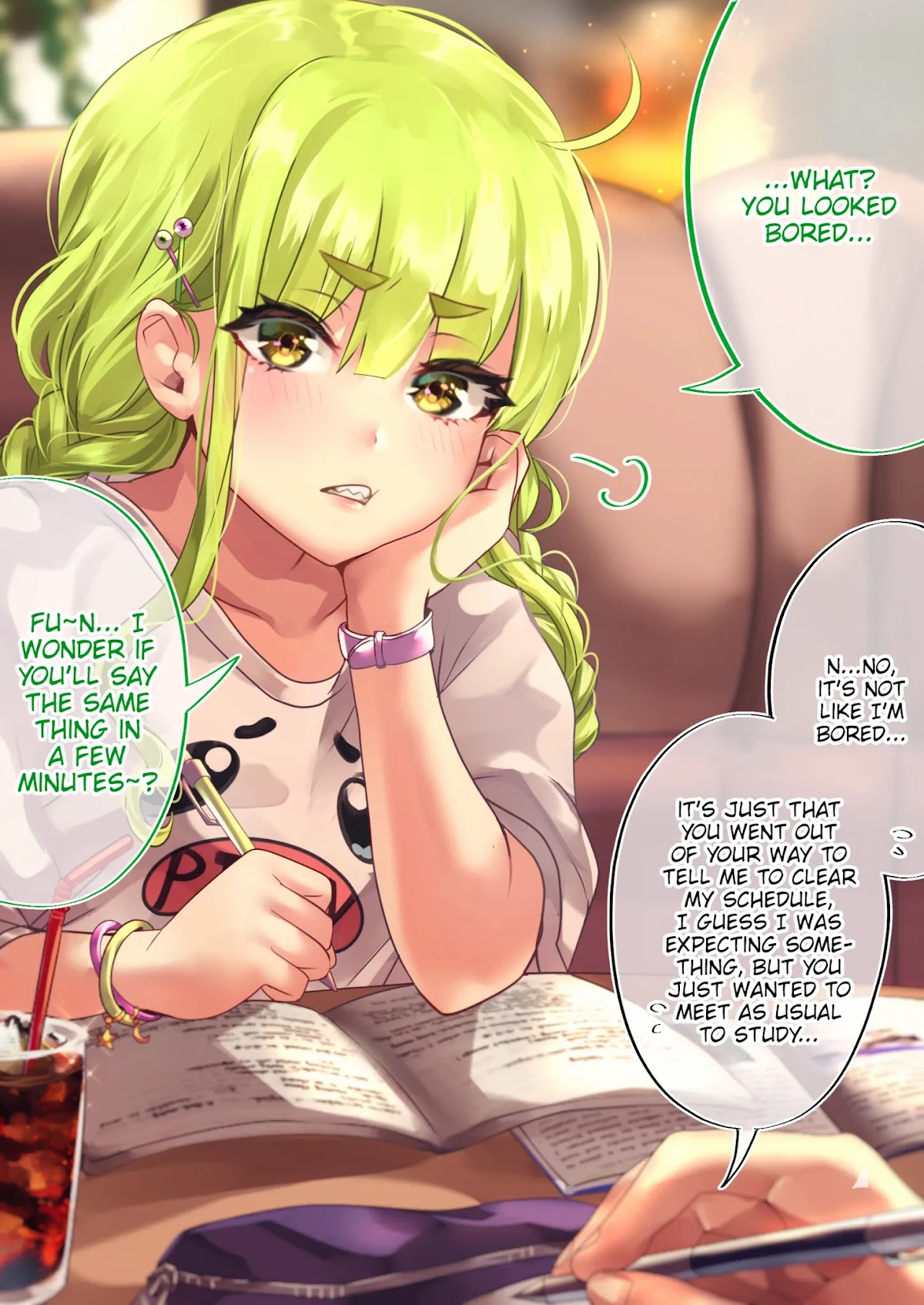 The Story of an Otaku and a Gyaru Falling in Love Chapter 42 - Page 1