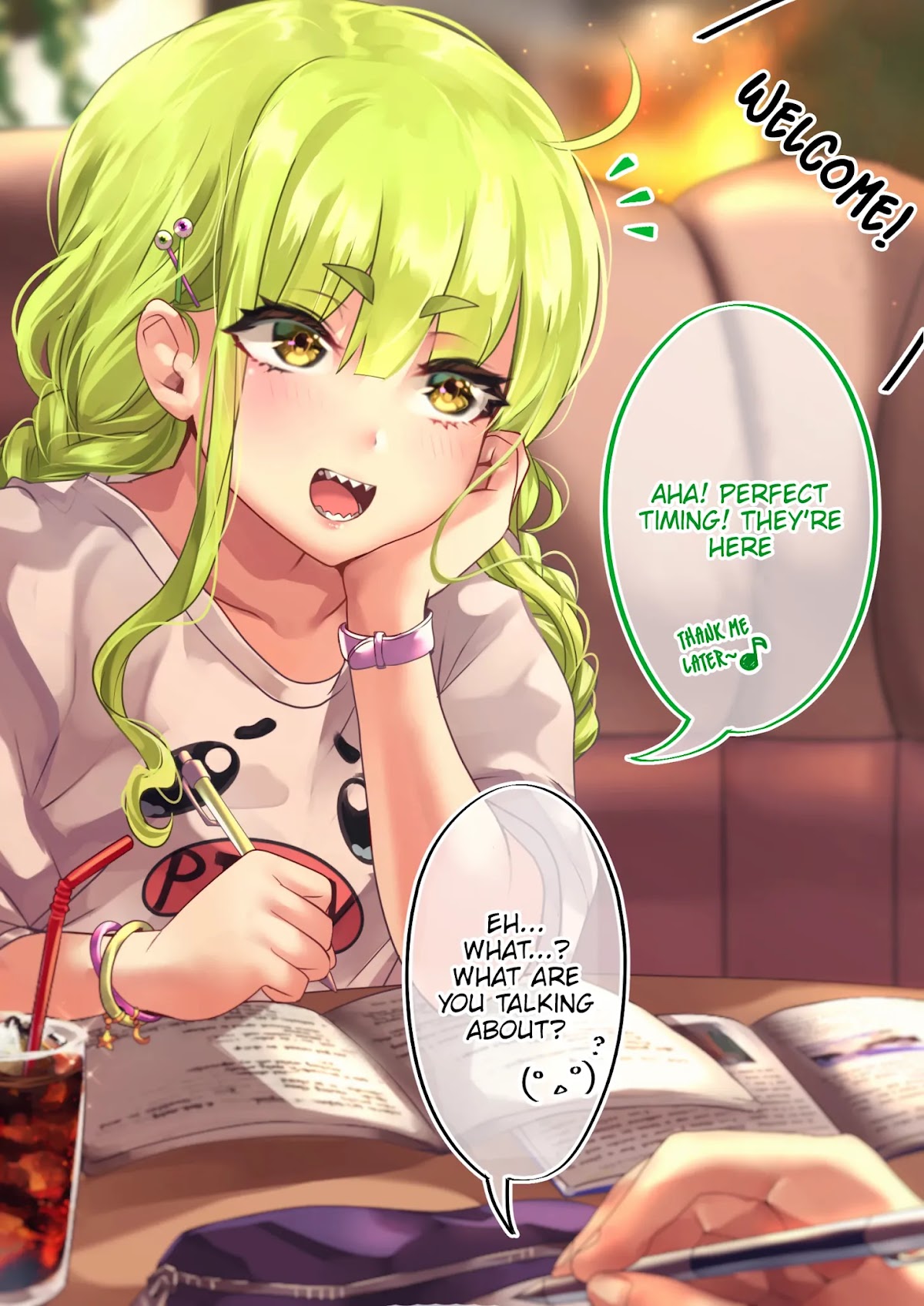 The Story of an Otaku and a Gyaru Falling in Love Chapter 42 - Page 2
