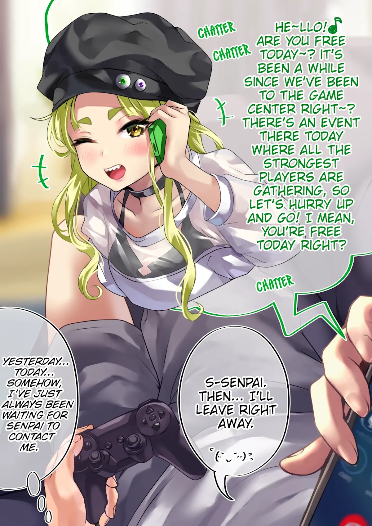 The Story of an Otaku and a Gyaru Falling in Love Chapter 46 - Page 2