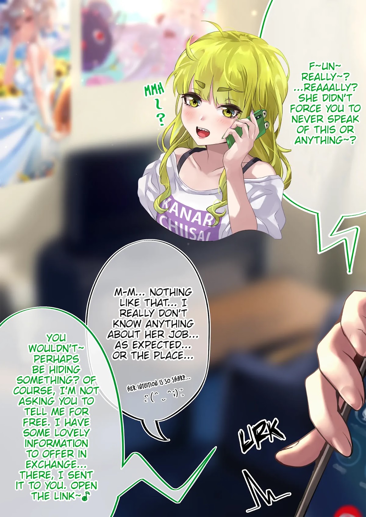 The Story of an Otaku and a Gyaru Falling in Love Chapter 47 - Page 2