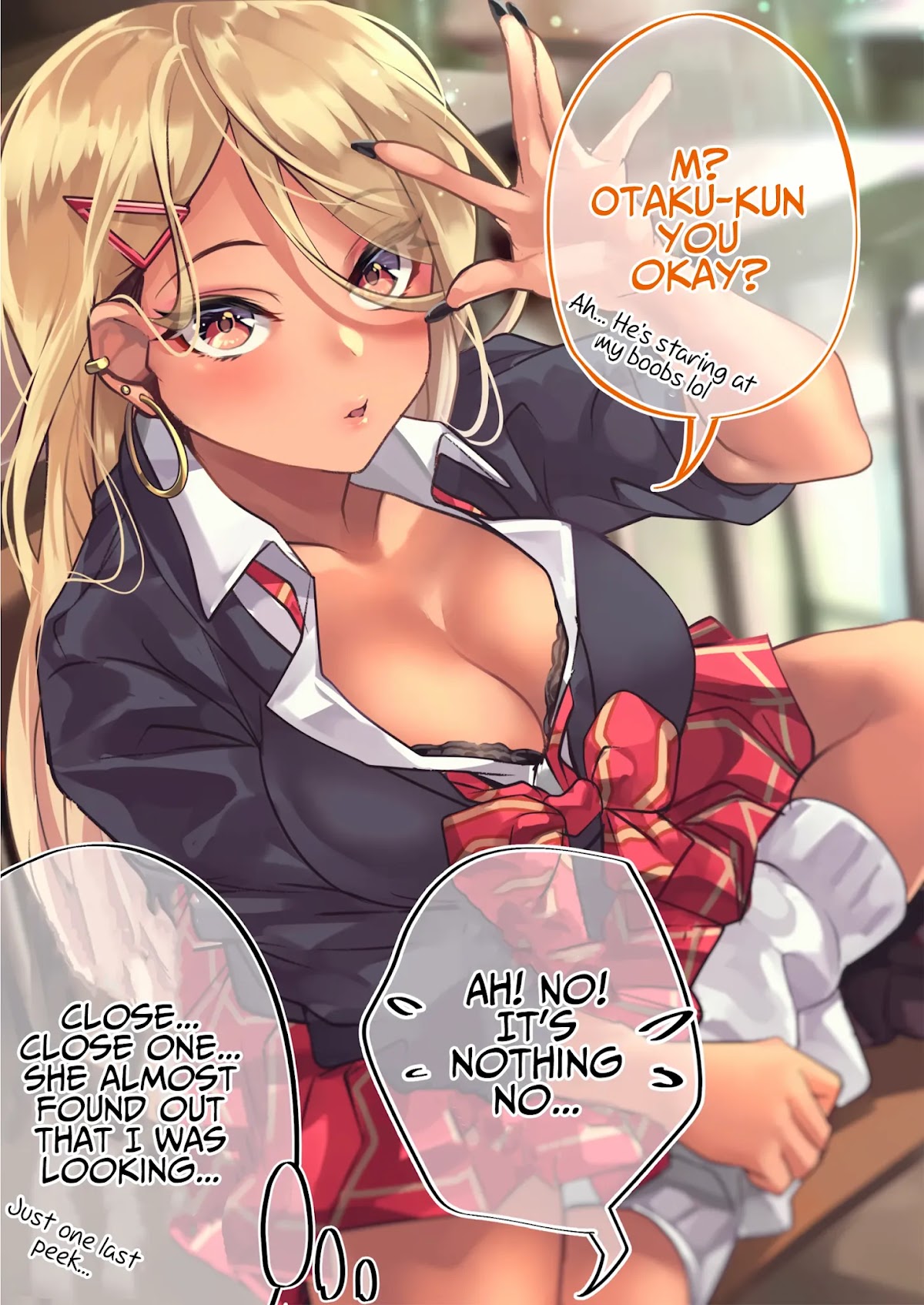 The Story of an Otaku and a Gyaru Falling in Love Chapter 5 - Page 2