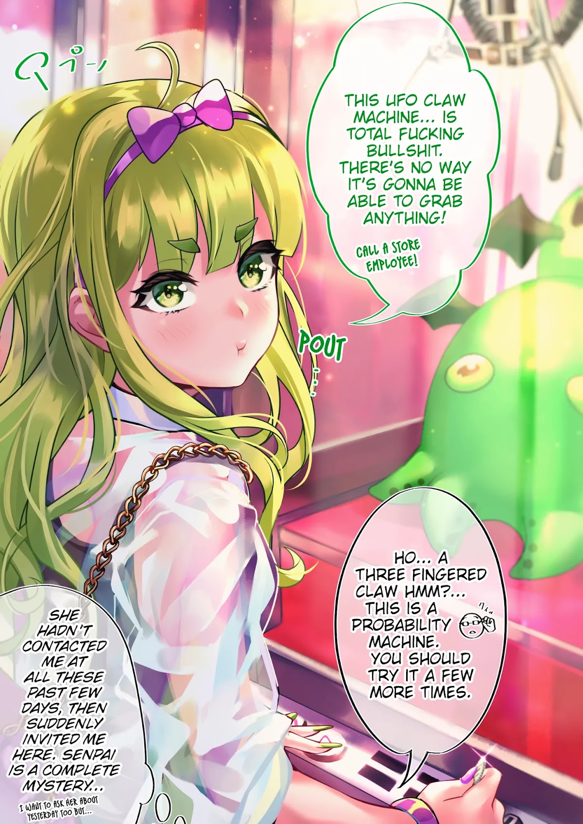 The Story of an Otaku and a Gyaru Falling in Love Chapter 55 - Page 1