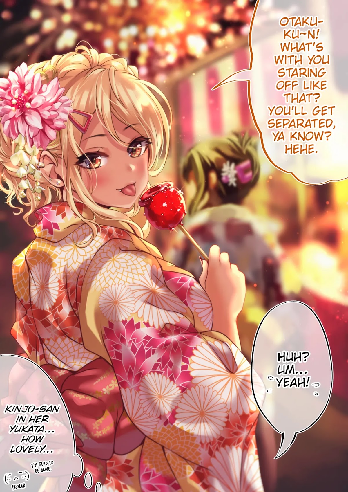 The Story of an Otaku and a Gyaru Falling in Love Chapter 57 - Page 1
