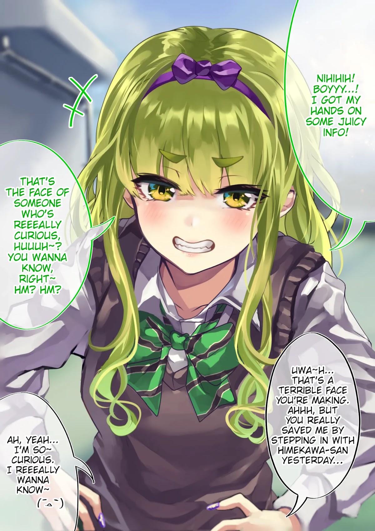 The Story of an Otaku and a Gyaru Falling in Love Chapter 65 - Page 1