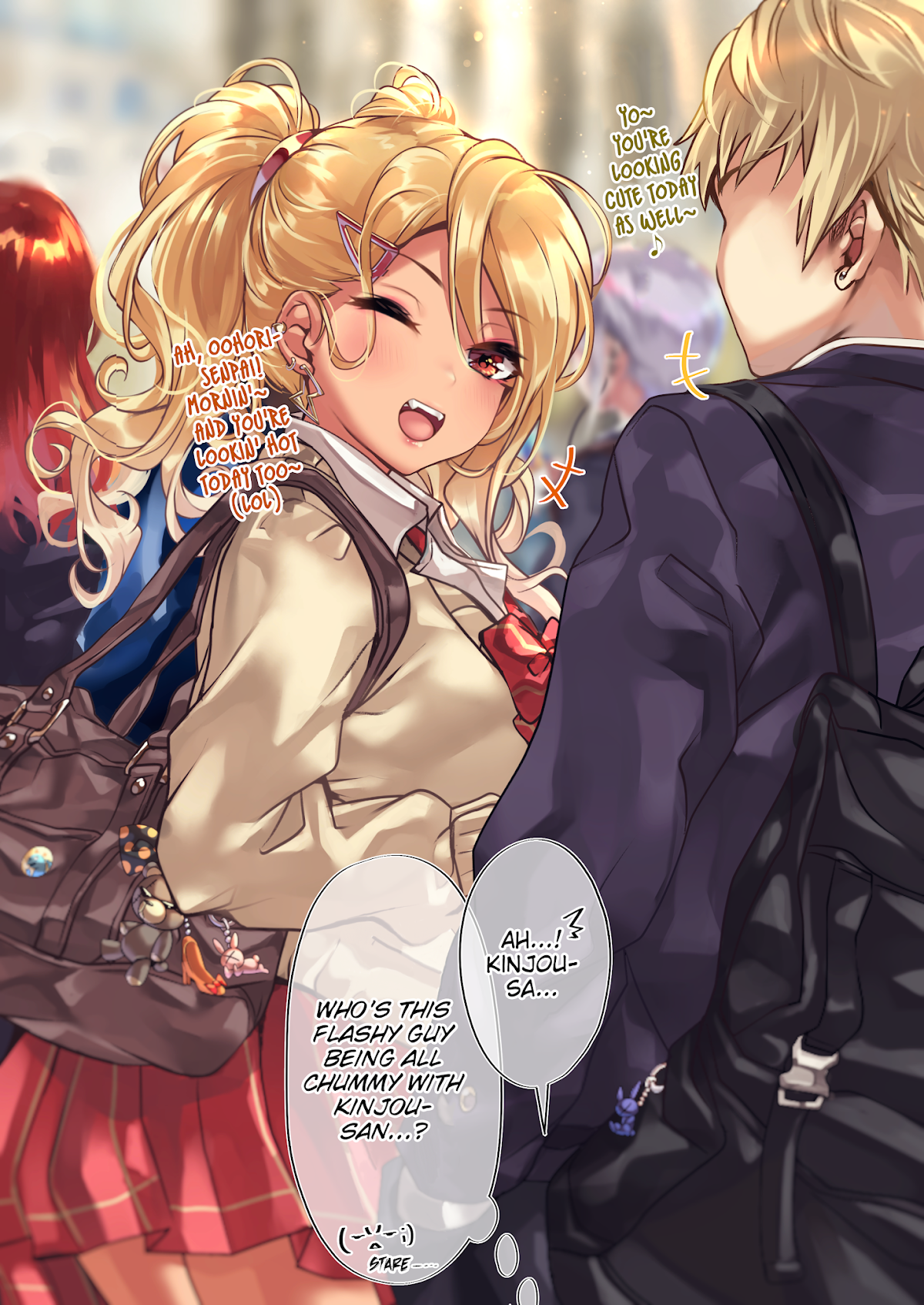 The Story of an Otaku and a Gyaru Falling in Love Chapter 69 - Page 1