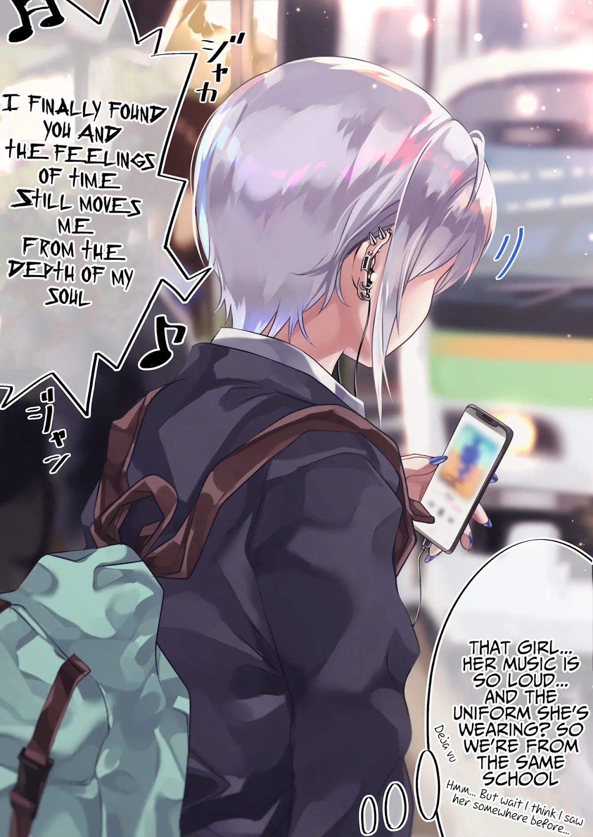 The Story of an Otaku and a Gyaru Falling in Love Chapter 7 - Page 1
