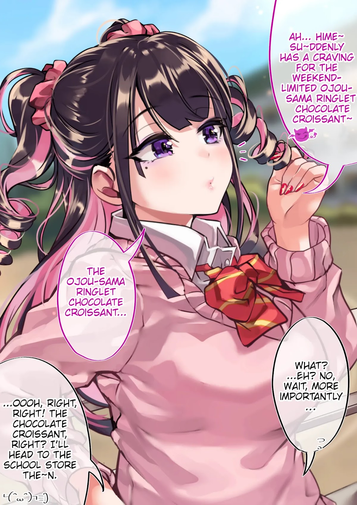 The Story of an Otaku and a Gyaru Falling in Love Chapter 71 - Page 2