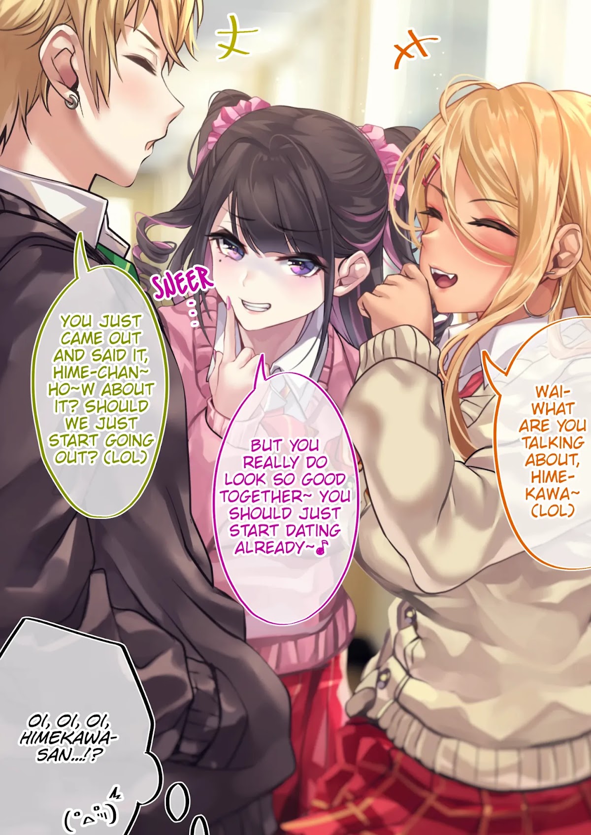 The Story of an Otaku and a Gyaru Falling in Love Chapter 73 - Page 3