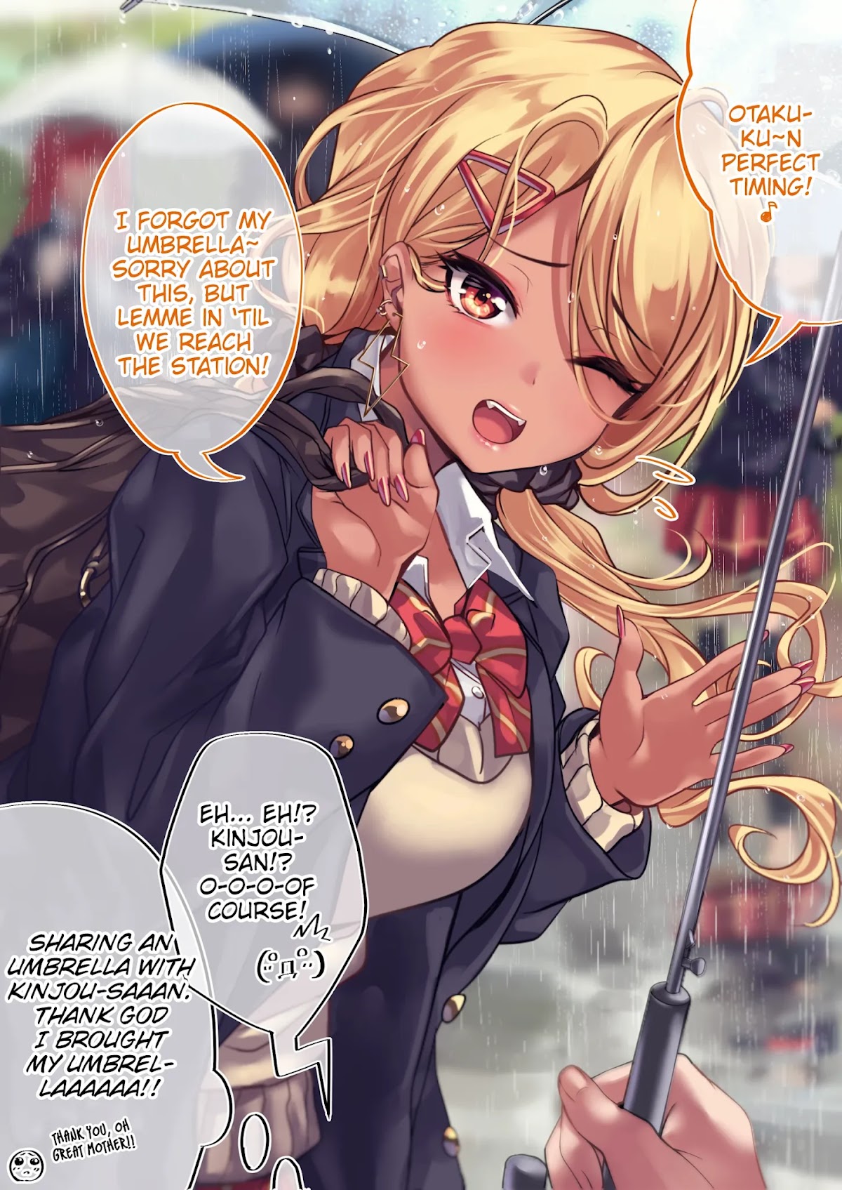 The Story of an Otaku and a Gyaru Falling in Love Chapter 74 - Page 2