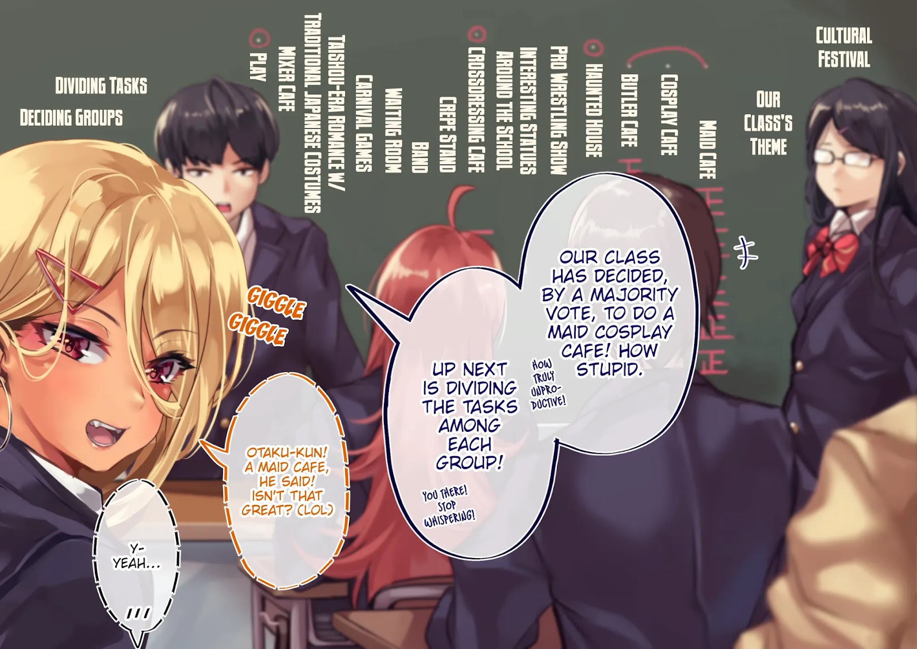 The Story of an Otaku and a Gyaru Falling in Love Chapter 76 - Page 2