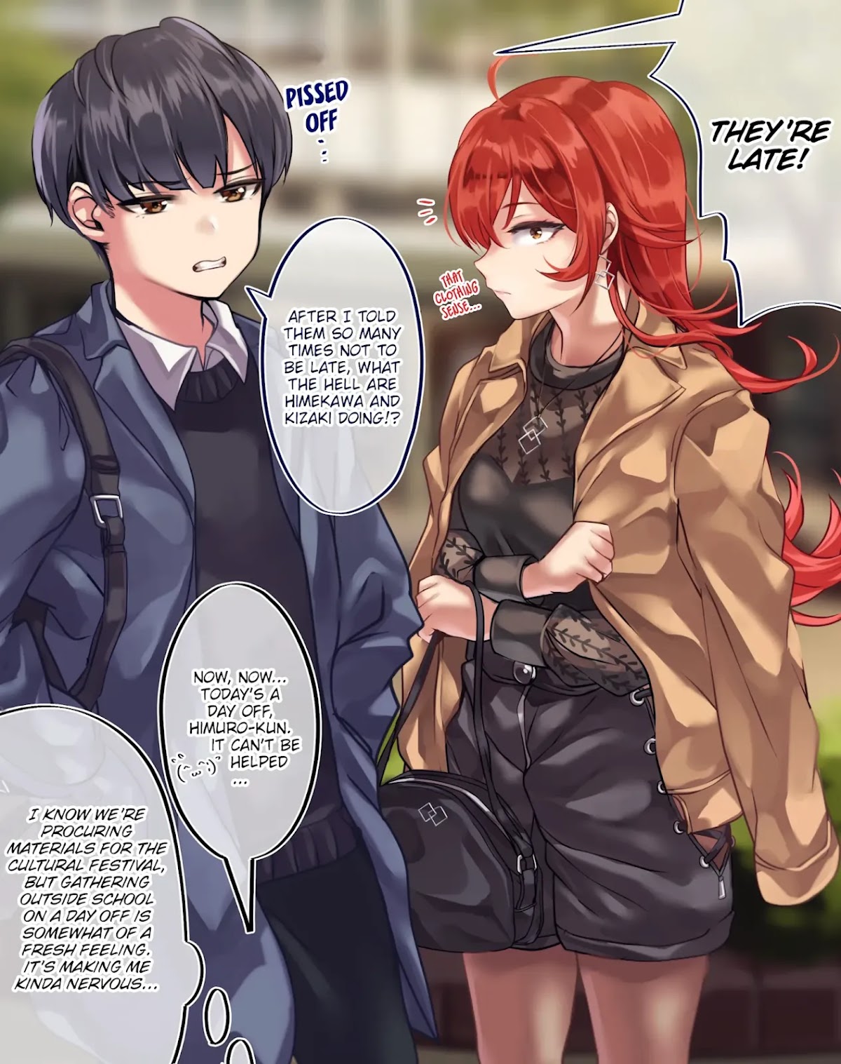 The Story of an Otaku and a Gyaru Falling in Love Chapter 78 - Page 1